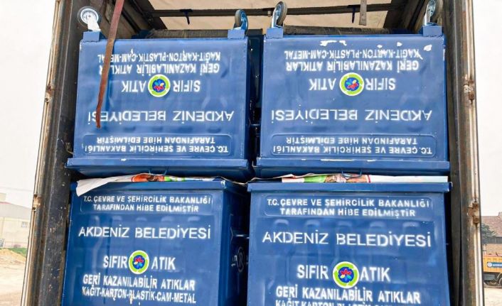 ‘Sıfır Atık Belgesi’ aldı, bakanlık 459 adet yeni çöp konteyneri gönderdi