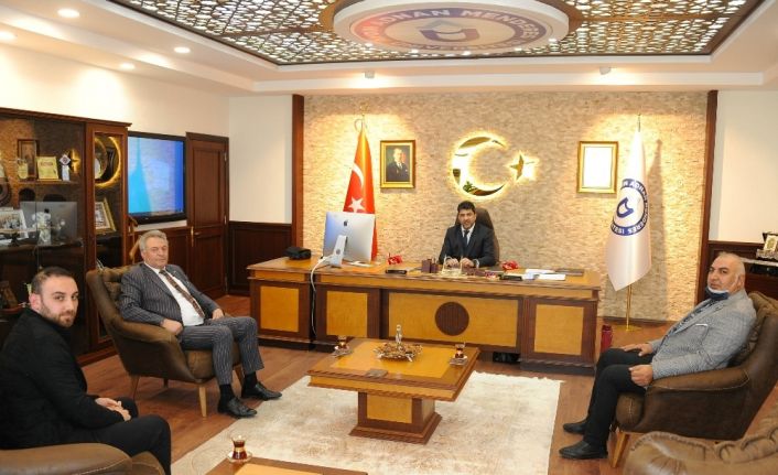 Son Başbakan Binali Yıldırım’ın Başdanışmanı Atılgan, Rektör Aldemir ile görüştü