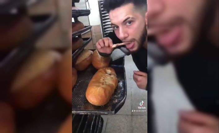 "Süt banyosu" ve "dönerle danstan" sonra şimdi de "ekmekle çirkin oyun"