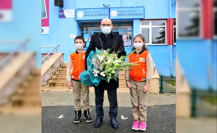 Trabzon’da köy okulu ve ana okullarında yüz yüze eğitime başlanıldı