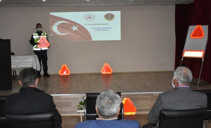 Traktör ve motosiklet kazalarına karşı uygulanacak proje için düğmeye basıldı