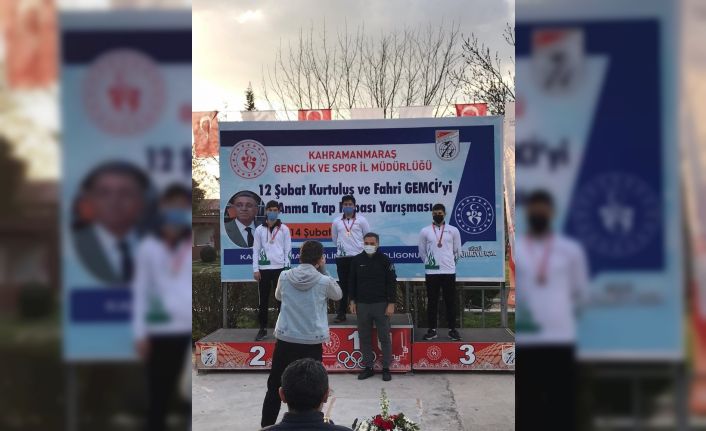 Trap atışları gençler kategorisinde şampiyon Kırşehir’den
