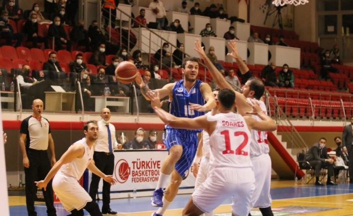 Türkiye Basketbol Ligi: Samsunspor: 74 - Kocaeli Büyükşehir Belediyesi Kağıtspor: 71
