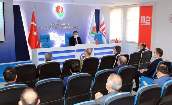 Vali Masatlı: “Vaka ortalamaları yüksek illere komşu olmamız Amasya’yı olumsuz yönde etkilemekte”