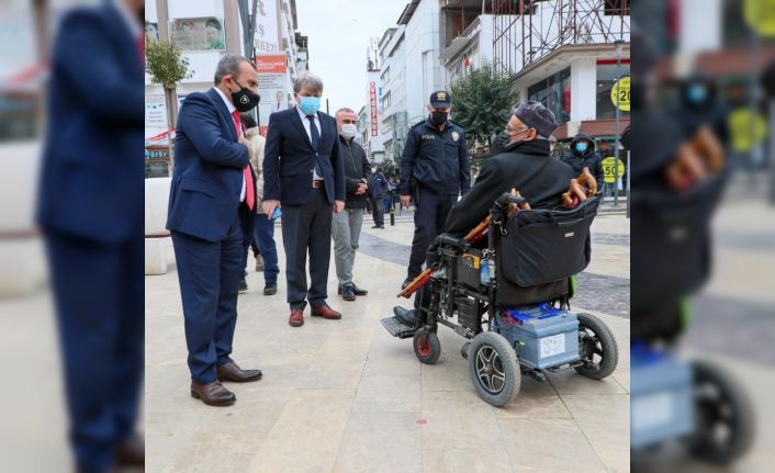 Vali Sonel’den korona denetimi