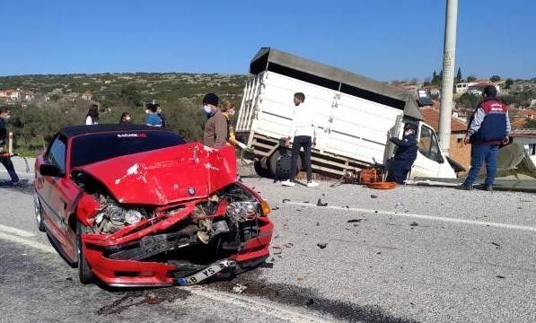 Yatağan’da trafik kazası: 2 yaralı