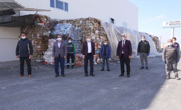 Yeşilyurt’ta 557 ton atık toplandı 9 bin 469 ağacın kesilmesi önlendi