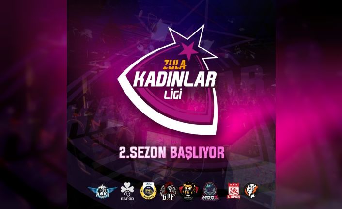 Zula Kadınlar Espor Ligi’nin 2’inci sezonu başlıyor