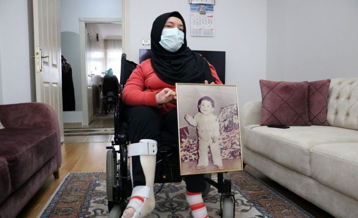 10 aylıkken çektirdiği fotoğraftan güç alıyor, yetkililerden yardım istiyor