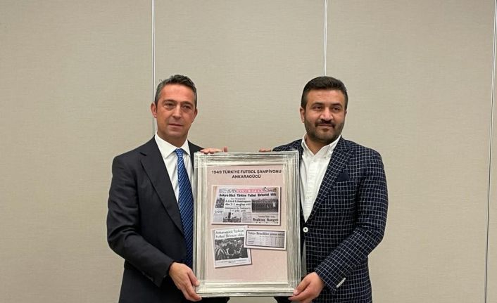 Ali Koç’tan 1959 öncesi Türkiye şampiyonluğu bulunan Ankara bölgesi kulüplerine ziyaret