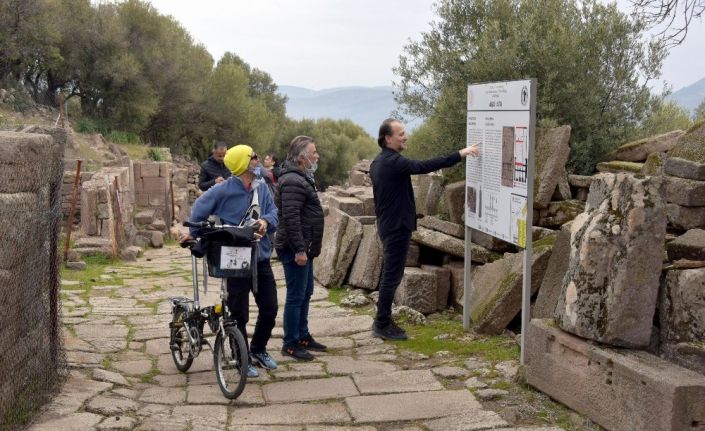 Aliağa’da bisiklet turizmi çalışmalarında rota belirlendi