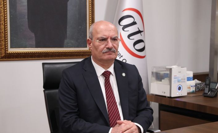 ATO Başkanı Baran: “Kısa çalışma ödeneğinin yıl sonuna kadar uzatılması taraftarıyım”