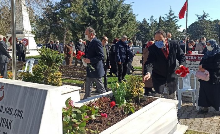 Bafra’da Çanakkale şehitleri anıldı