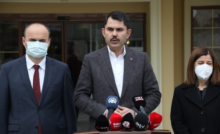 Bakan Kurum: “50 milyon liralık bedelli proje ile Edirne’ye millet bahçesi kazandıracağız”