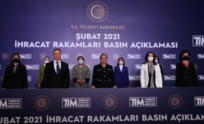 Bakan Pekcan: "(Şubat ayı ihracatı) Yüzde 9,6 artışla 16 milyar 12 milyon dolar olarak gerçekleşmiştir"