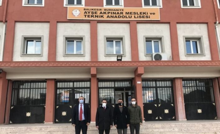 Balıkesir’de okullara korona virüs denetimi