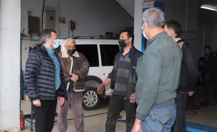 Başkan Kocaispir çalışmaları denetledi