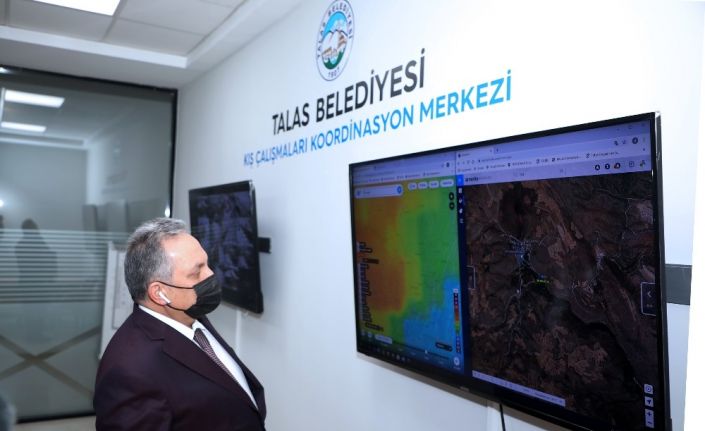 Başkan Yalçın, Koordinasyon Merkezi’nden kış çalışmalarını takip etti