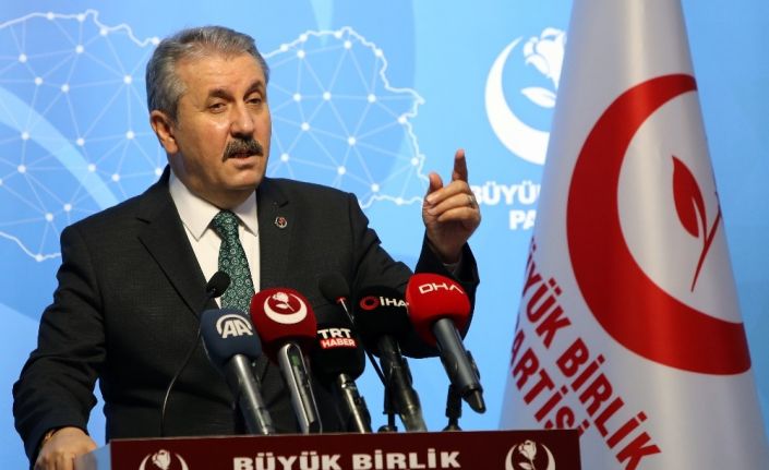 BBP Genel Başkanı Destici: “Kılıçdaroğlu, ittifak ortağı HDP’yi üzmemek adına Andımızı savunamadı”