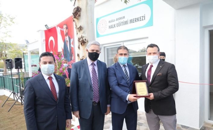 Bodrum’da açılan Halk Eğitim Merkezi’nde yüzlerce kursiyer eğitim görecek