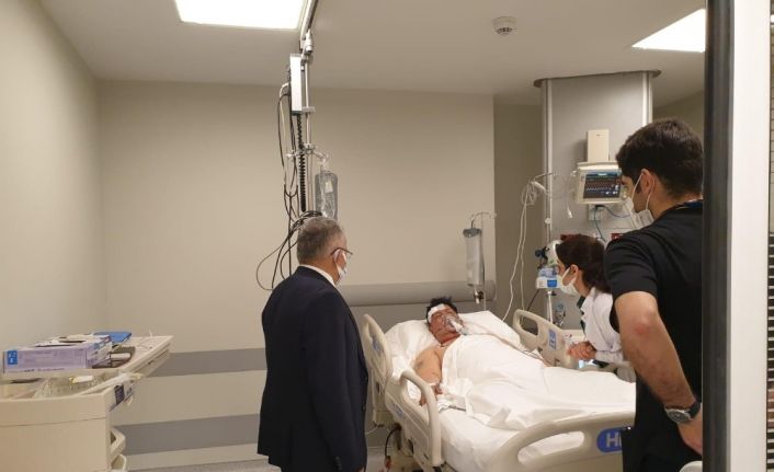 Büyükkılıç’tan Endonezyalı turistlere ’geçmiş olsun’ ziyareti