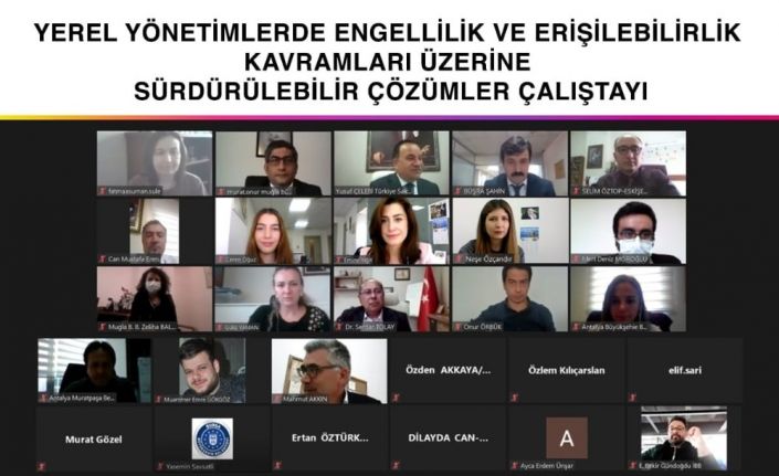 Büyükşehir Belediyesinin Conline çalıştayları sürüyor