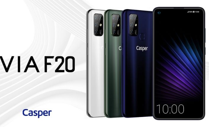 Casper’ın ilk yerli telefonu VIA F20 piyasada