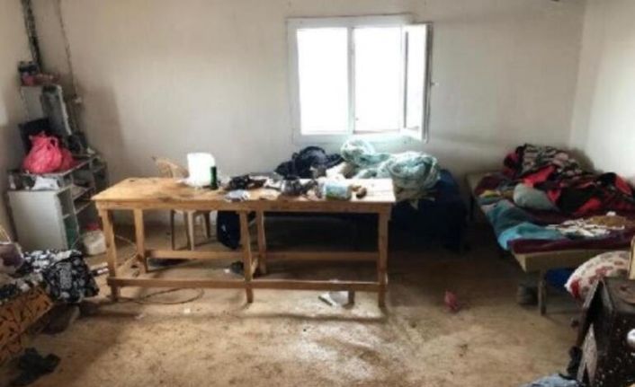 CHP Yönetim Kurulu üyesinin yardım ettiği teröristlerin hücre evi görüntülendi