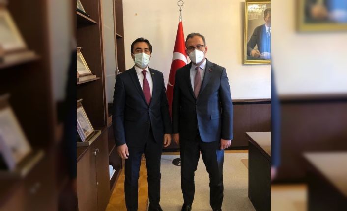 Cizre TSO Başkanı Sevinç, Bakan Kasapoğlu’na kentin spor alanındaki sorunlarını iletti