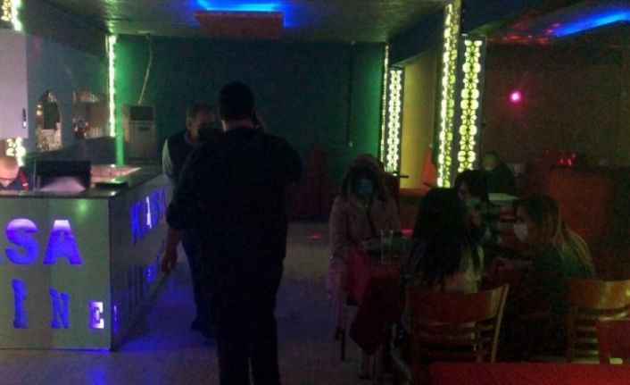 Çok yüksek riskli kategorideki Konya’da eğlence mekanlarına baskın