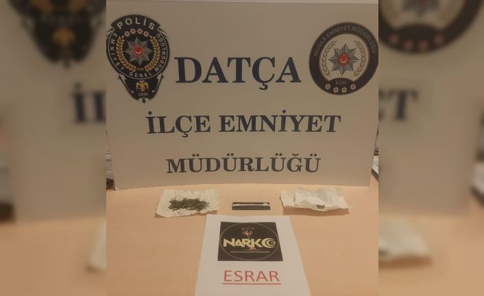Datça’da uyuşturucu operasyonu