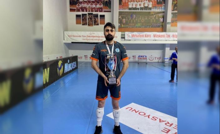 Develi Belediyespor Voleybol Takımı oyuncusu Yusuf Afşar: “Şampiyonluk hayırlı olsun”