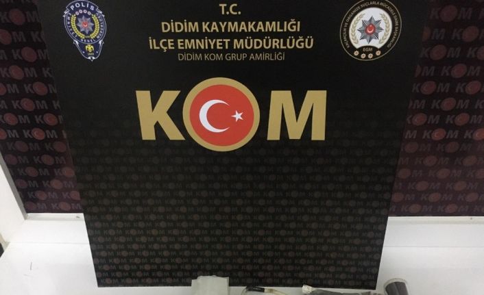Didim’de uyuşturucu tacirine şok baskın