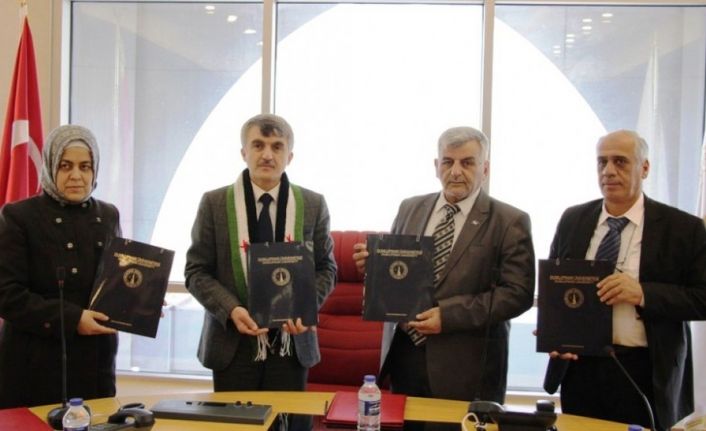 DPÜ ile Özgür Halep Üniversitesi arasında iş birliği protokolü