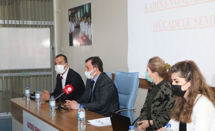 Gençlik ve Spor İl Müdürlüğü personeline ’Kadına Yönelik Şiddetle Mücadele’ eğitimi verildi