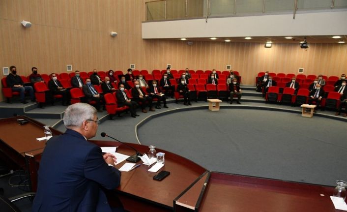 İl İdare Şube Başkanları Toplantısı’nda korona virüs önlemleri görüşüldü