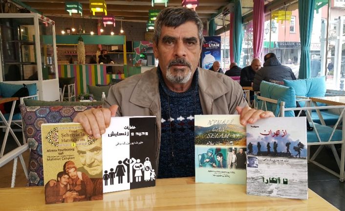 İranlı Ali Vafi’nin pandemi döneminde yazdığı 4 şiir ve hatıra romanı kitabı yayımlandı