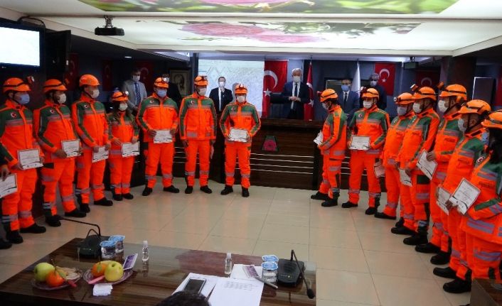 Isparta Belediyesi, afet olaylarına anında müdahale için arama ve kurtarma ekibi kurdu