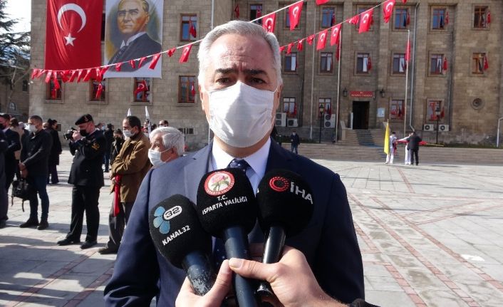 Isparta Valisi Seymenoğlu ‘az da olsa vaka artışı var’ diyerek uyarıda bulundu