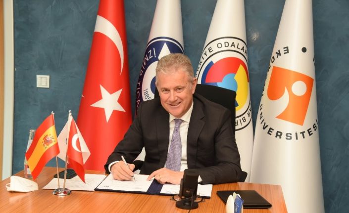 İZTO, Eriha ve Valencia ticaret odaları ile “Kardeş Oda” protokolü imzaladı