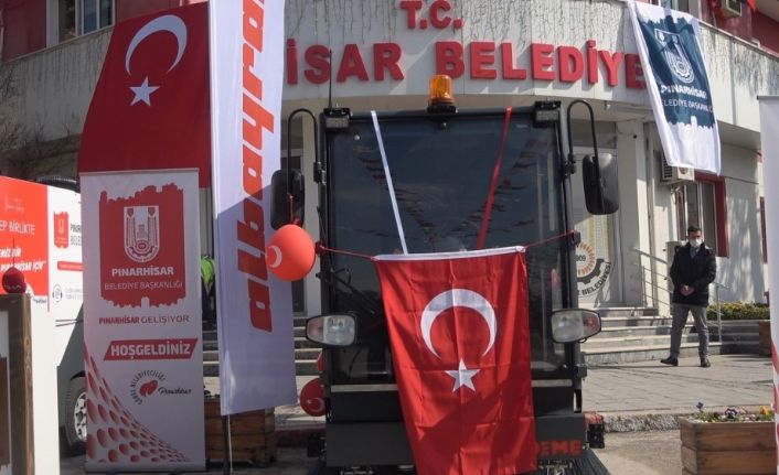 Kademe AŞ, Pınarhisar Belediyesi için ürettiği yerli ve milli teslim etti