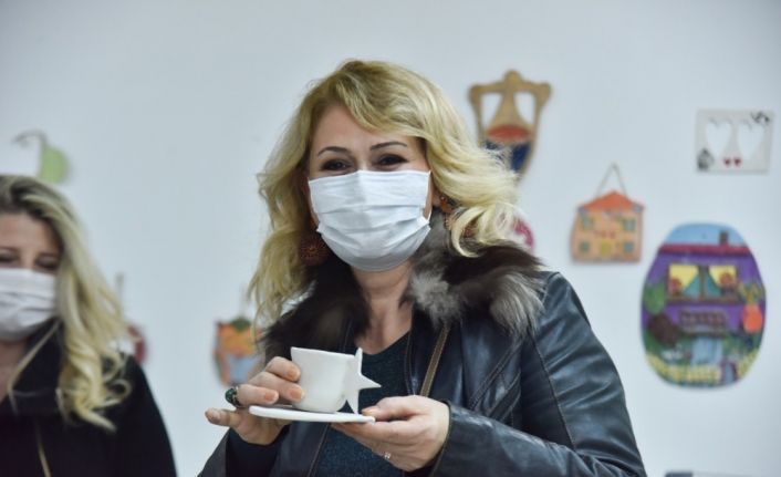 Kadın Spor Yaşam Merkezleri ile seramik ve rölyef kursları ziyaret ettiler