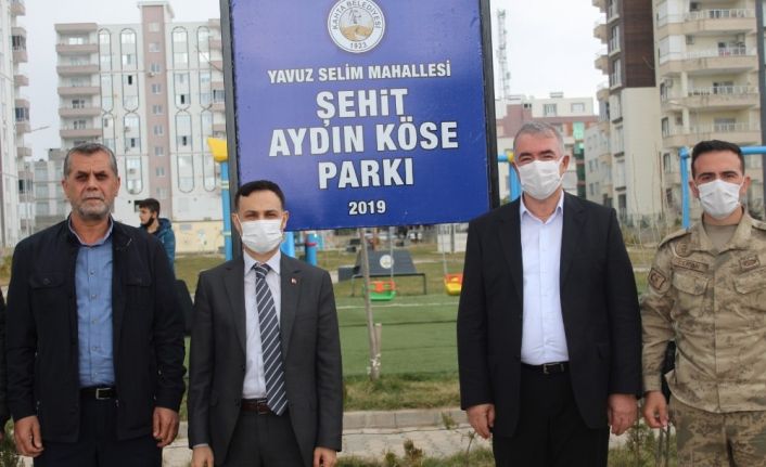 Kahta Belediyesi Gara şehidinin ismini parkta yaşatacak