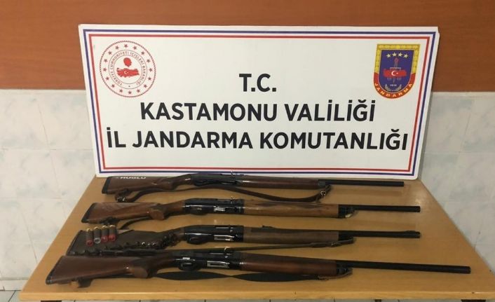 Kastamonu’da kaçak avlanan 4 kişiye 5 bin 808 lira para cezası