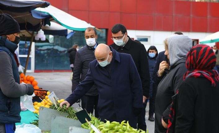 Keçiören Belediye Başkanı Altınok’tan semt pazarlarına denetim