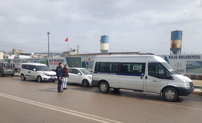 Kilis’te servisler denetlendi