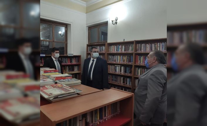 Kırkağaç’ta 149 yıllık tarihi ev kütüphane oldu