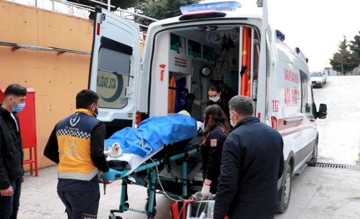 Kozalak toplarken yüksek gerilim hattına değince ağır yaralandı