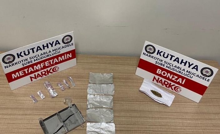 Kütahya’da uyuşturucu madde ele geçirildi