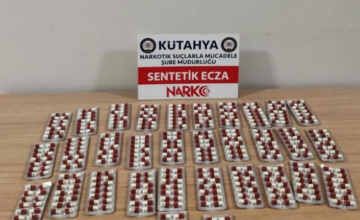 Kütahya’da uyuşturucu taciri polisten kaçamadı